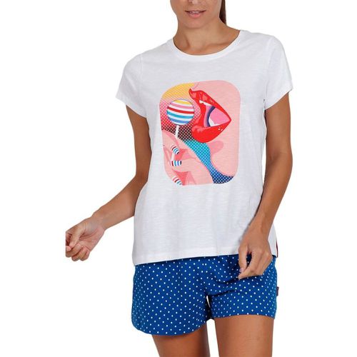 Pyjama short t-shirt Lollipop SANTORO - ADMAS - Modalova