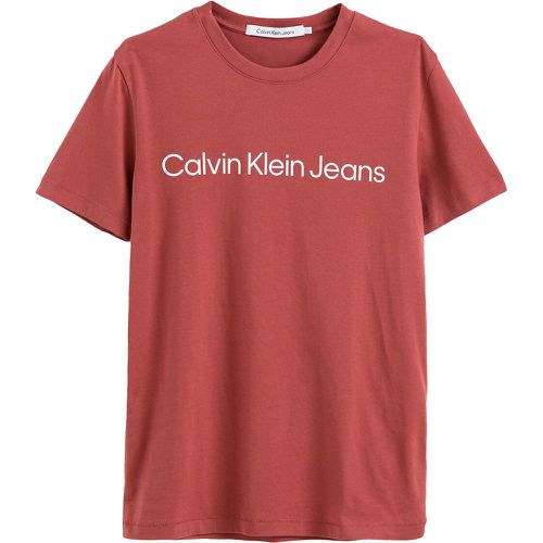 T-shirt col rond Institutional Logo - Calvin Klein Jeans - Modalova