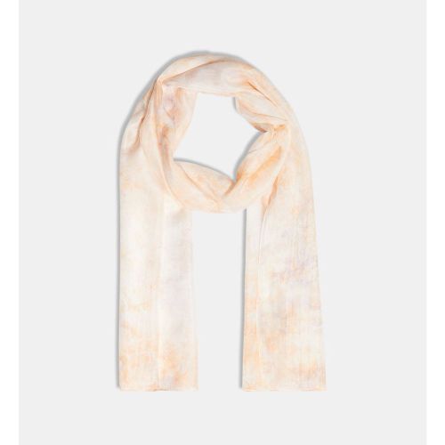 Foulard Juliana En Soie Effet Marbre - GALERIES LAFAYETTE - Modalova