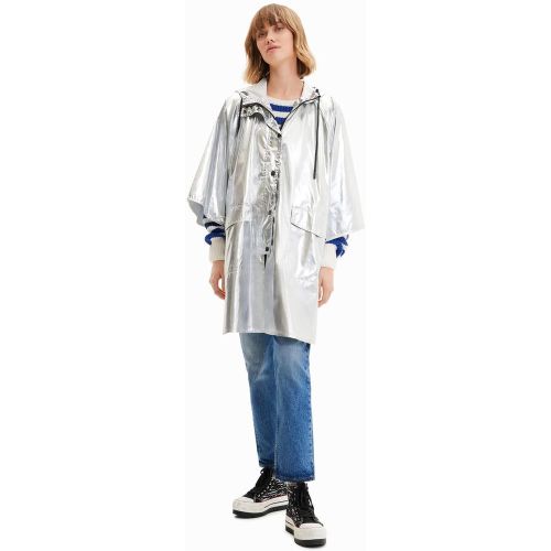 Imperméable lamé métallisé - Desigual - Modalova