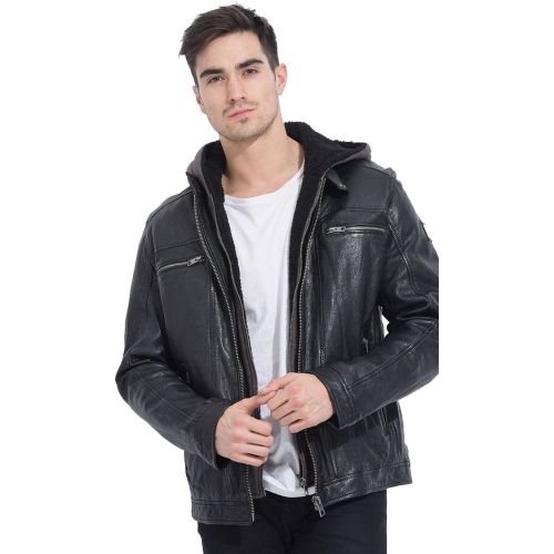 Blouson en cuir DRINK - OAKWOOD - Modalova