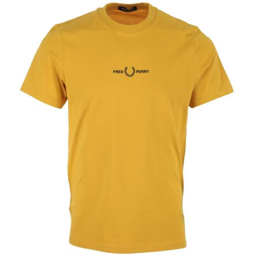 Embroidered T-Shirt - Fred Perry - Modalova