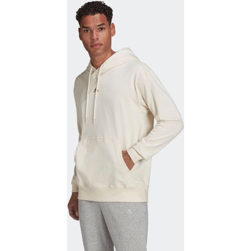 Sweat-shirt à capuche Essentials FeelVivid Cotton French Terry Drop Shoulder - adidas performance - Modalova