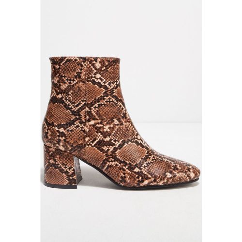 Bottines à talons texturées - BREAL - Modalova
