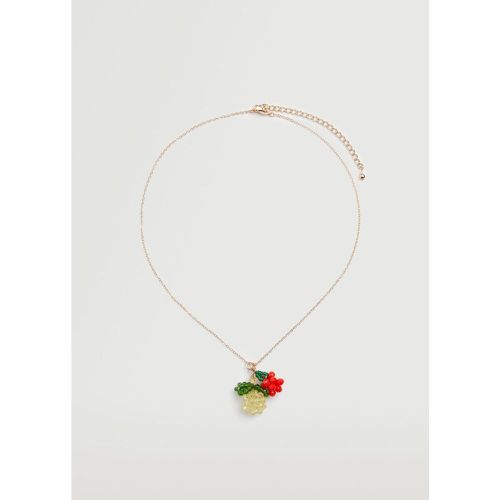 Collier pendentifs perles - Mango - Modalova
