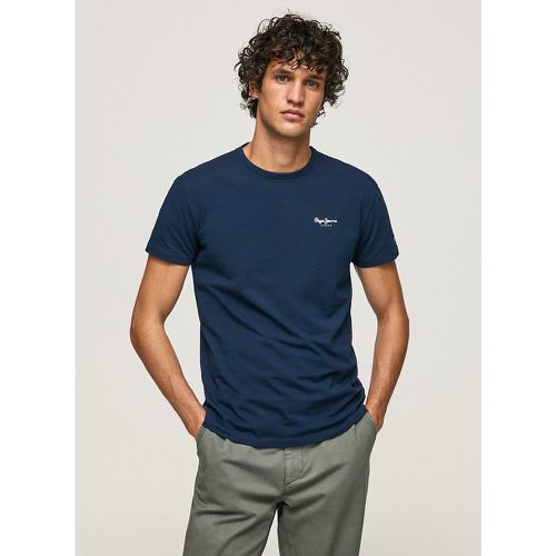 T-shirt col rond stretch Original Basic - Pepe Jeans - Modalova