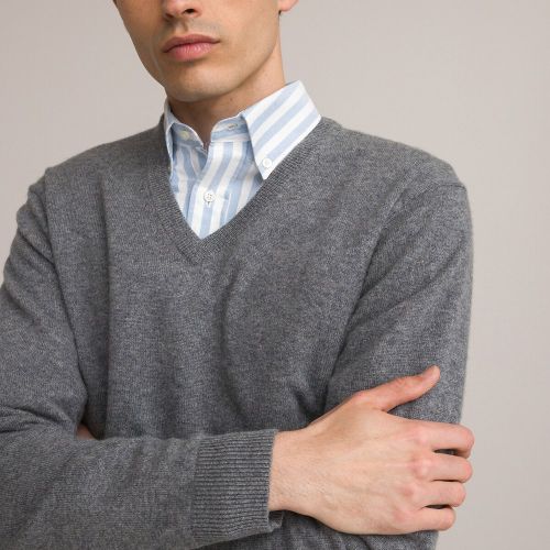 Pull col V en cachemire - LA REDOUTE COLLECTIONS - Modalova