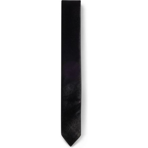 Cravate habillée en velours stretch TIE CM 6 - HUGO - Modalova