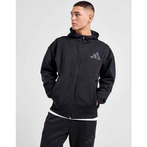 Nouvelle veste de survêtement à capuche entièrement zippée Z.N.E. - - Adidas - Modalova