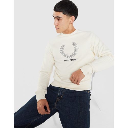 Sweatshirt Outline Laurel Wreath - - Fred Perry - Modalova