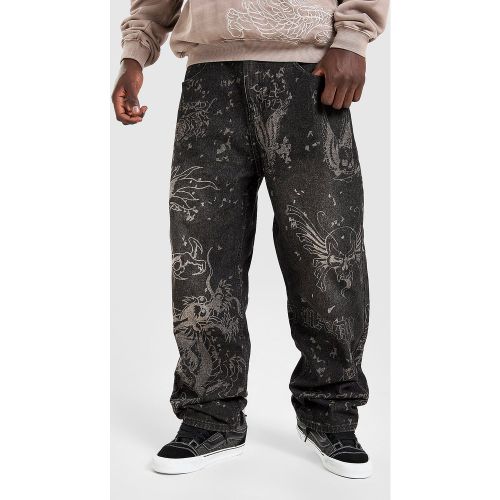 Jean imprimé Dragon - - Ed Hardy - Modalova