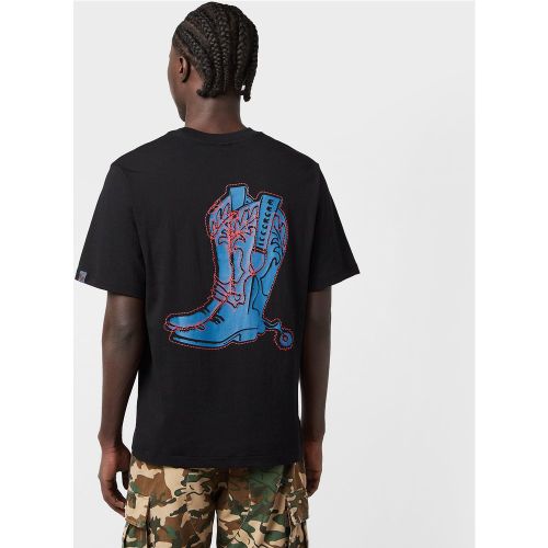 ICECREAM Cowboy Boot T-Shirt, Black - ICECREAM - Modalova