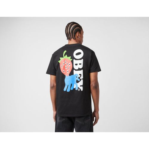 Obey Strawberry T-Shirt, Black - Obey - Modalova