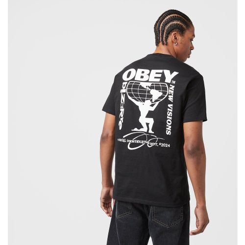 Obey New Visions T-Shirt, Black - Obey - Modalova
