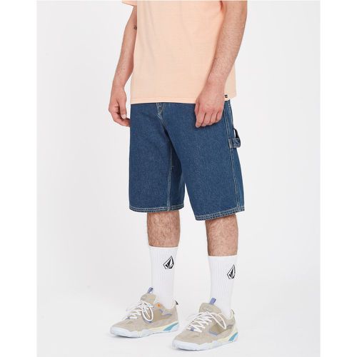 Short Labored Denim Utility - Volcom - Modalova