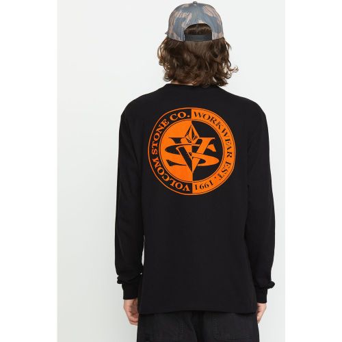 Volcom T-shirt Excavator - BLACK - Volcom - Modalova