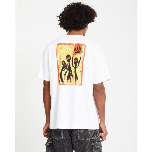 Volcom T-shirt Gonyvaders - WHITE - Volcom - Modalova