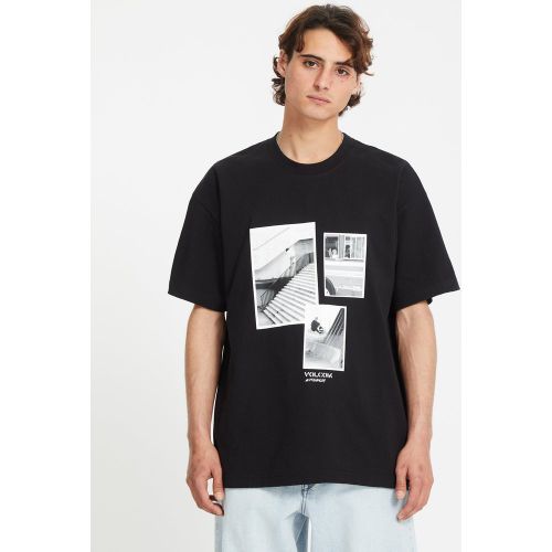 Volcom T-shirt Pfanngles - BLACK - Volcom - Modalova