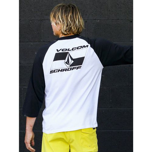 T-Shirt Schroff X 3/4 Raglan - Volcom - Modalova