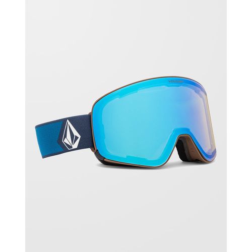 Masque de snow Odyssey Navy Cobalt (+écran bonus - Gris foncé) - Volcom - Modalova