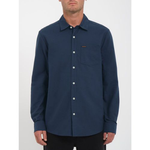 Volcom Chemise Veeco Oxford - NAVY - Volcom - Modalova