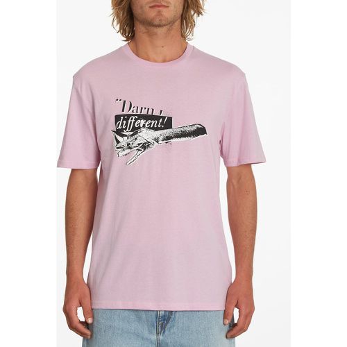 Volcom T-shirt Darn - Paradise Pink - Volcom - Modalova