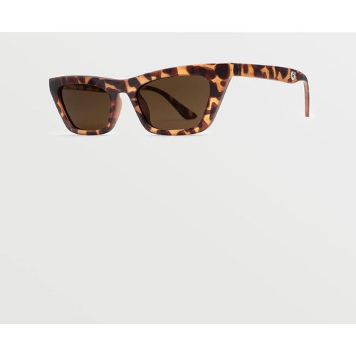 Lunettes de soleil Peace Punk Matte Tort (verre bronze) - MARTINI OLIVE - Volcom - Modalova