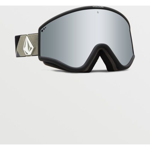Masque de snow Yae Lt Military/Black (+ écran bonus Yellow Chrome) - Volcom - Modalova