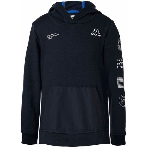 Hoodie Basol Bleu Enfant - Kappa - Modalova