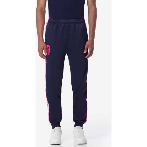 Pantalon 222 Banda Rastorial Slim Stade Francais Paris 24/25 Bleu - Kappa - Modalova