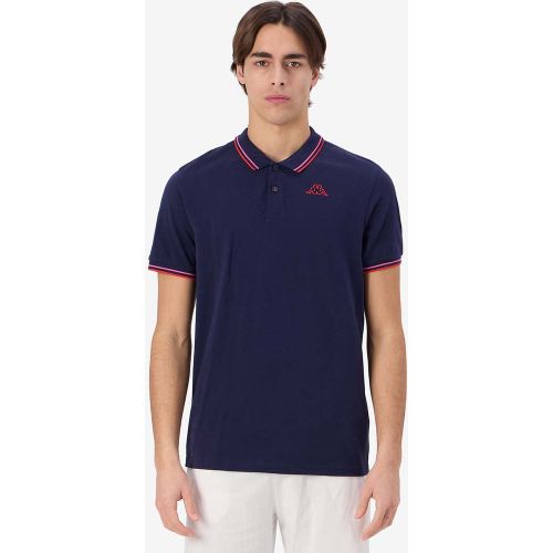 Polo Ezio 2 Bleu Homme - Kappa - Modalova
