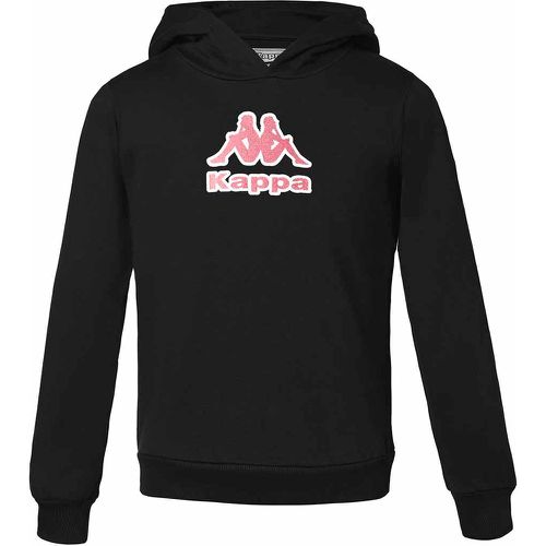 Hoodie Logo Noir Enfant - Kappa - Modalova