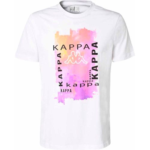 T-shirt Emiro Blanc Homme - Kappa - Modalova