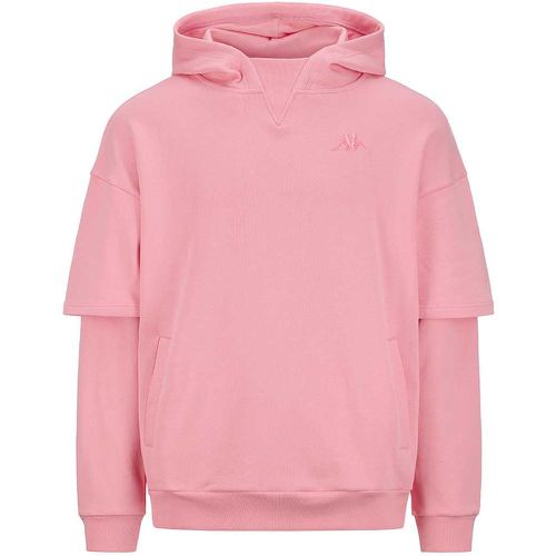 Hoodie Authentic Pizor Rose Unisexe - Kappa - Modalova