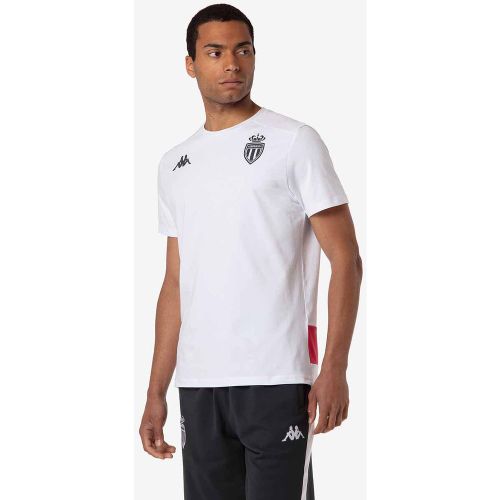 T-Shirt Amiryt AS Monaco 24/25 Blanc - Kappa - Modalova