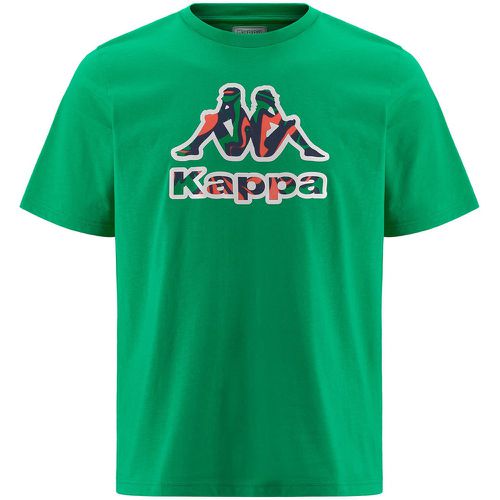 T-shirt Logo Fioro Vert Homme - Kappa - Modalova