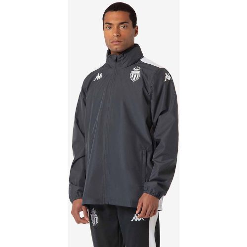 Veste Adverzip Pro 8 AS Monaco 24/25 Gris - Kappa - Modalova