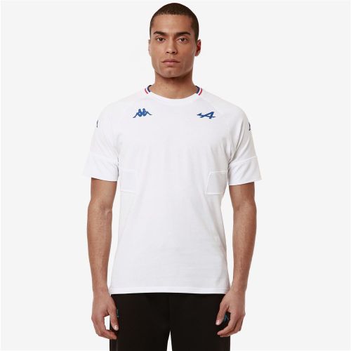 T-Shirt Adowi BWT Alpine F1 Team 2024 Blanc - Kappa - Modalova