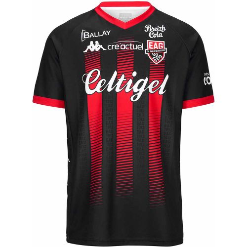 Maillot Guillo Kombat Third EA Guingamp 24/25 Noir - Kappa - Modalova