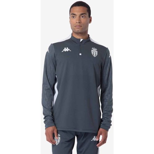 Sweatshirt Ablas Pro 8 AS Monaco 24/25 Gris - Kappa - Modalova