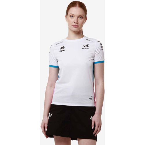 Maillot Adoliw BWT Alpine F1 Team 2024 Blanc - Kappa - Modalova