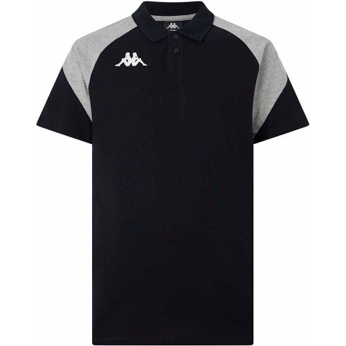 Polo Lanetto Noir Enfant - Kappa - Modalova