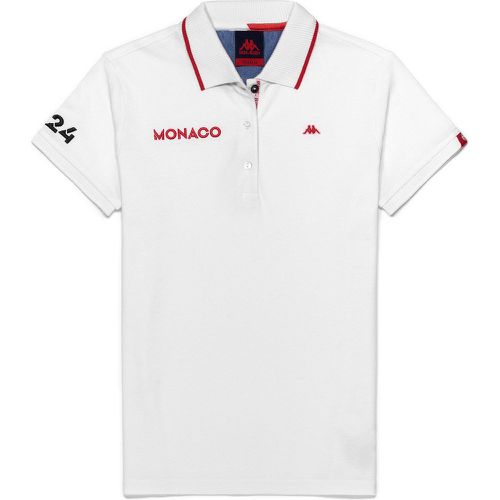 Polo femme Lou Robe di - As Monaco 2023 Blanc - Kappa - Modalova