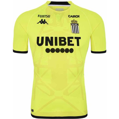 Maillot Kombat Pro Away RCSC Charleroi 22/23 Jaune - Kappa - Modalova