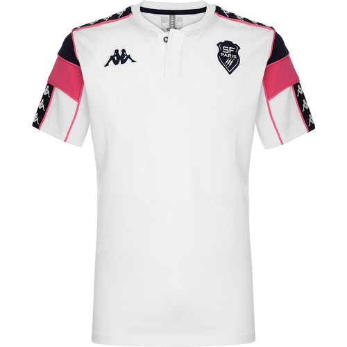 Polo Ararisi Stade Français Paris Blanc - Kappa - Modalova