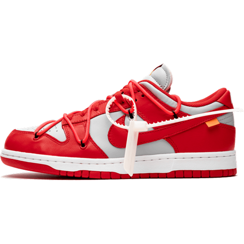 Dunk Low Off White University Red - Nike - Modalova