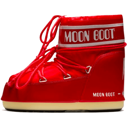 Moon Boot Icon Low Red Nylon - moon boot - Modalova