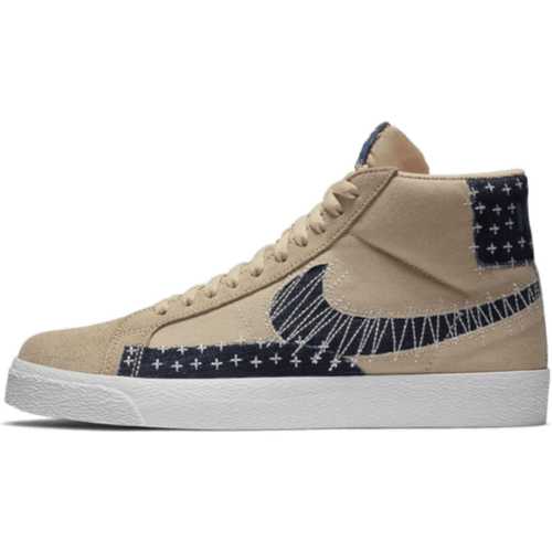 Sb Zoom Blazer Mid Sashiko Sesame - Nike - Modalova