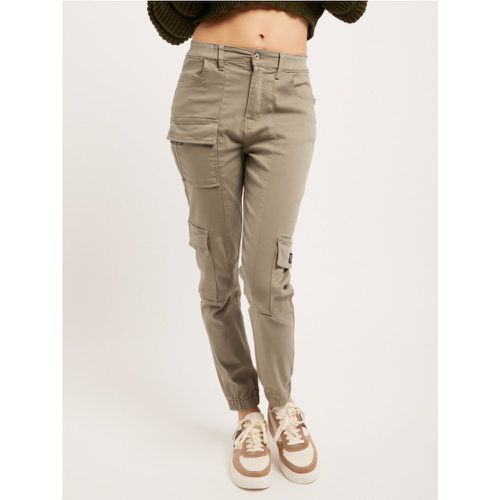 Pantalon cargo multi poches ourlet élastique | Taille: XS | Couleur: - My Store - Modalova
