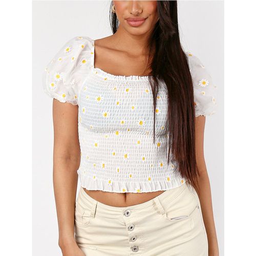 Crop top imprimé floral | Taille: M/L | Couleur: - My Store - Modalova